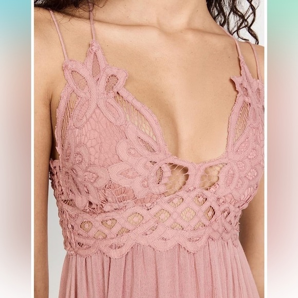 NWT - FREE PEOPLE - ADELLA SLIP COLOR ROSE - Picture 6 of 6